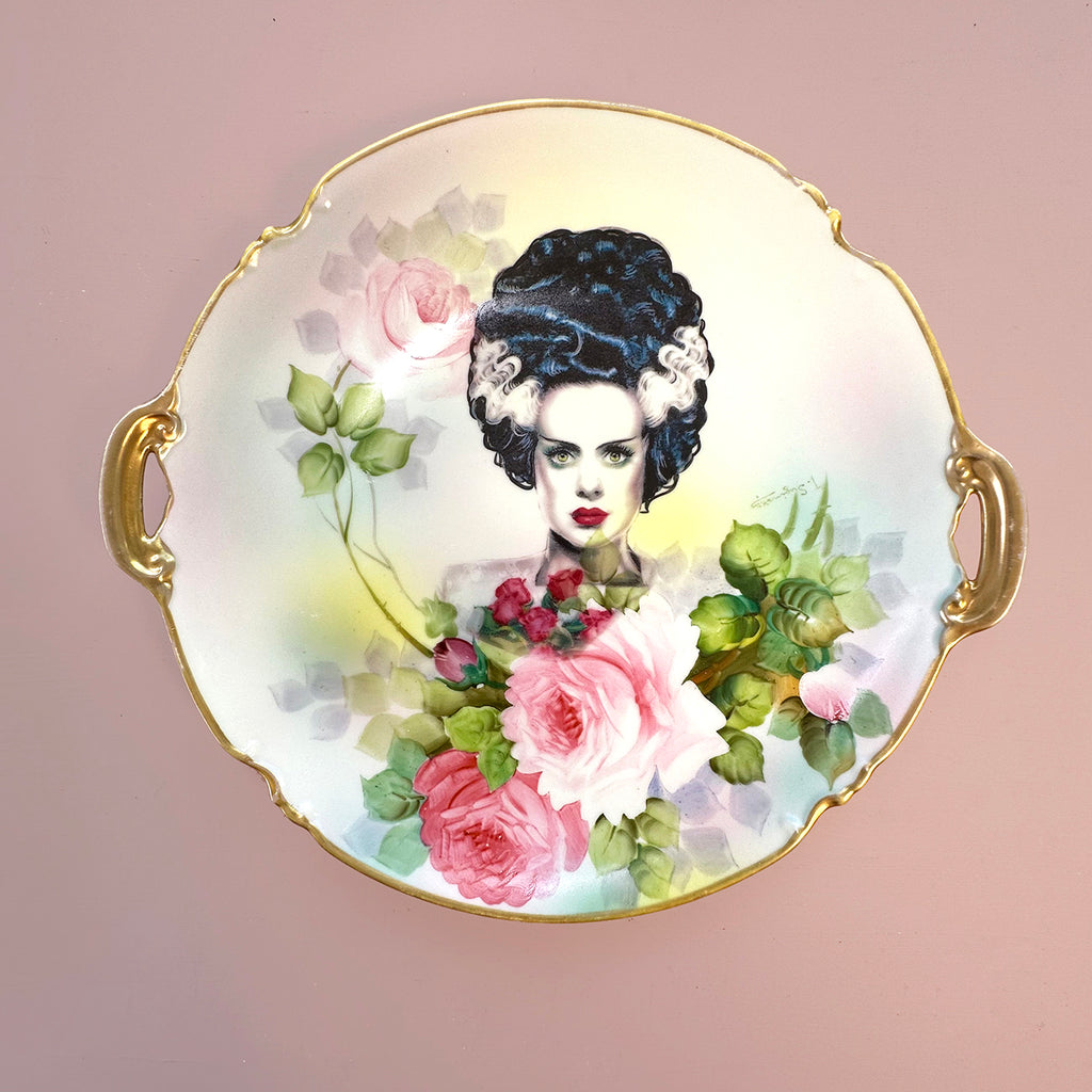 Antique Plate - Bride Decorative Art Plate