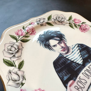 Vintage Art Plate - Antique - Robert Smith - The Cure