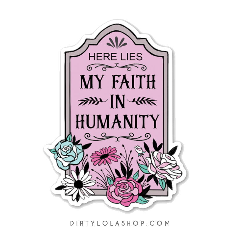 PINK GRAVE - STICKER