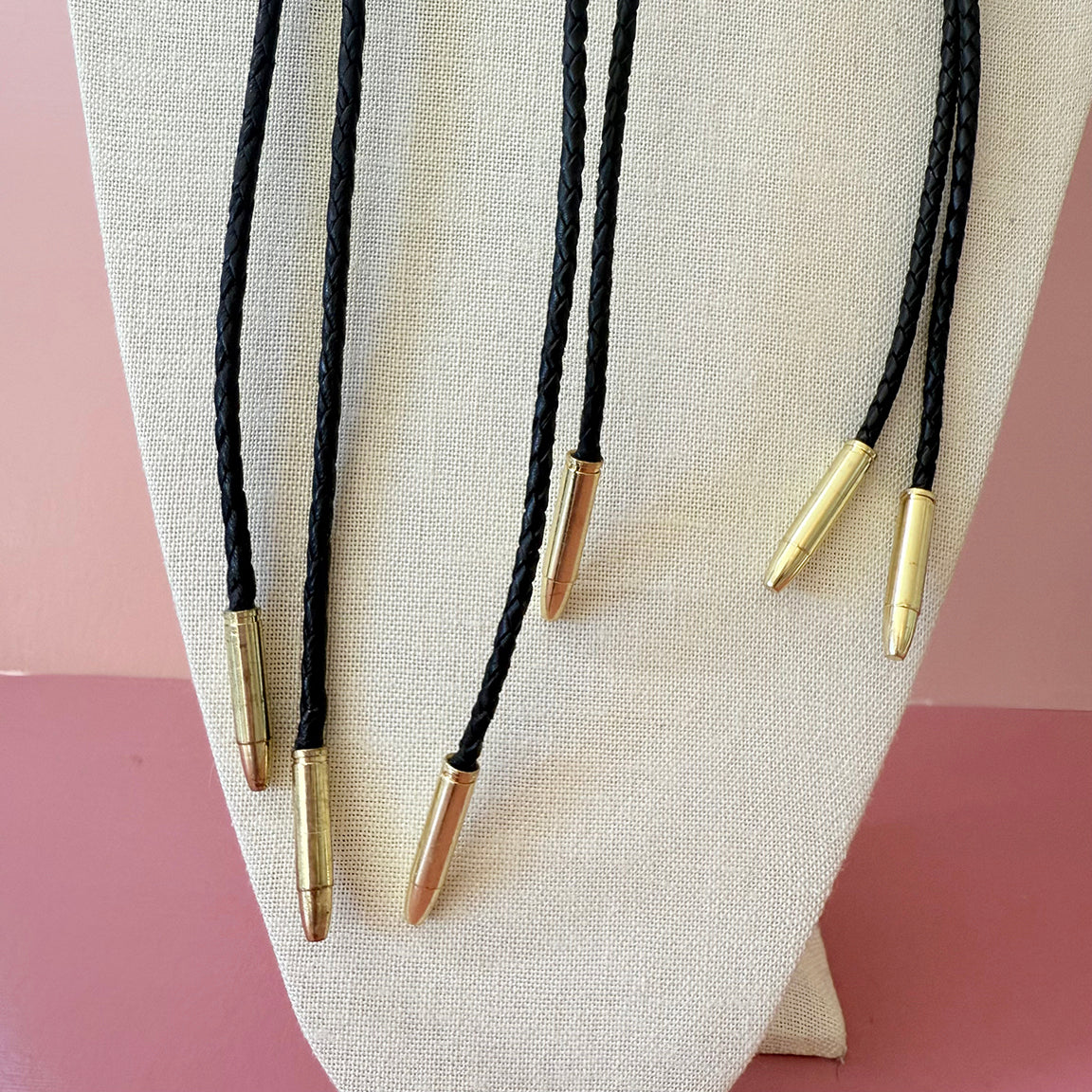 PORCELAIN CAT BOLO TIE