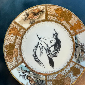 ANTIQUE PLATE - WITCHY WOMAN