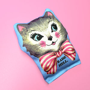 CATNIP TOY - RAISE HELL - RETRO KITTY