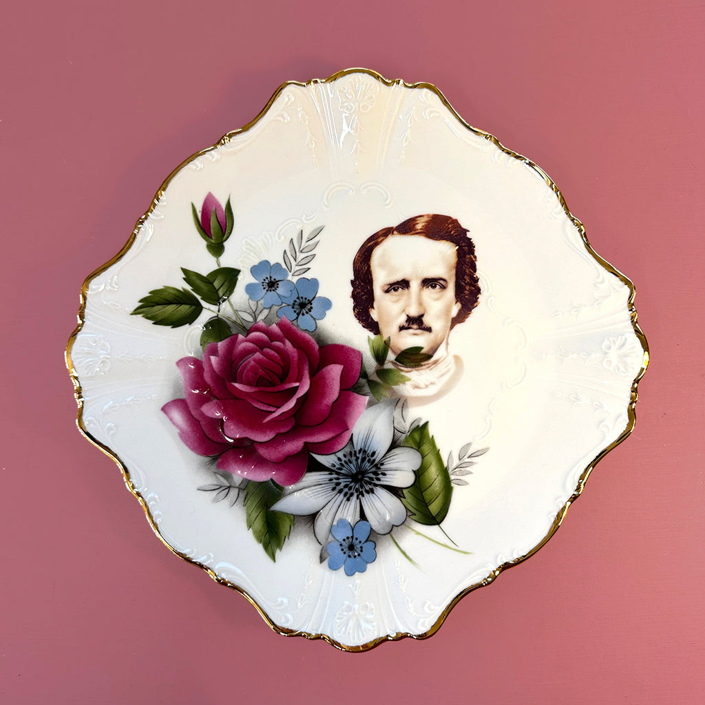 Antique Plate - Poe Decorative Art Plate
