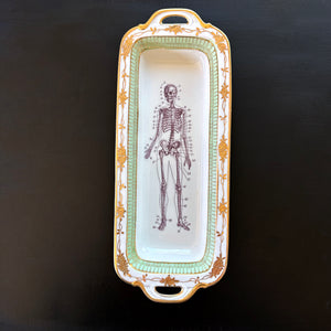 Antique Vanity Tray - Oddities - Skeleton