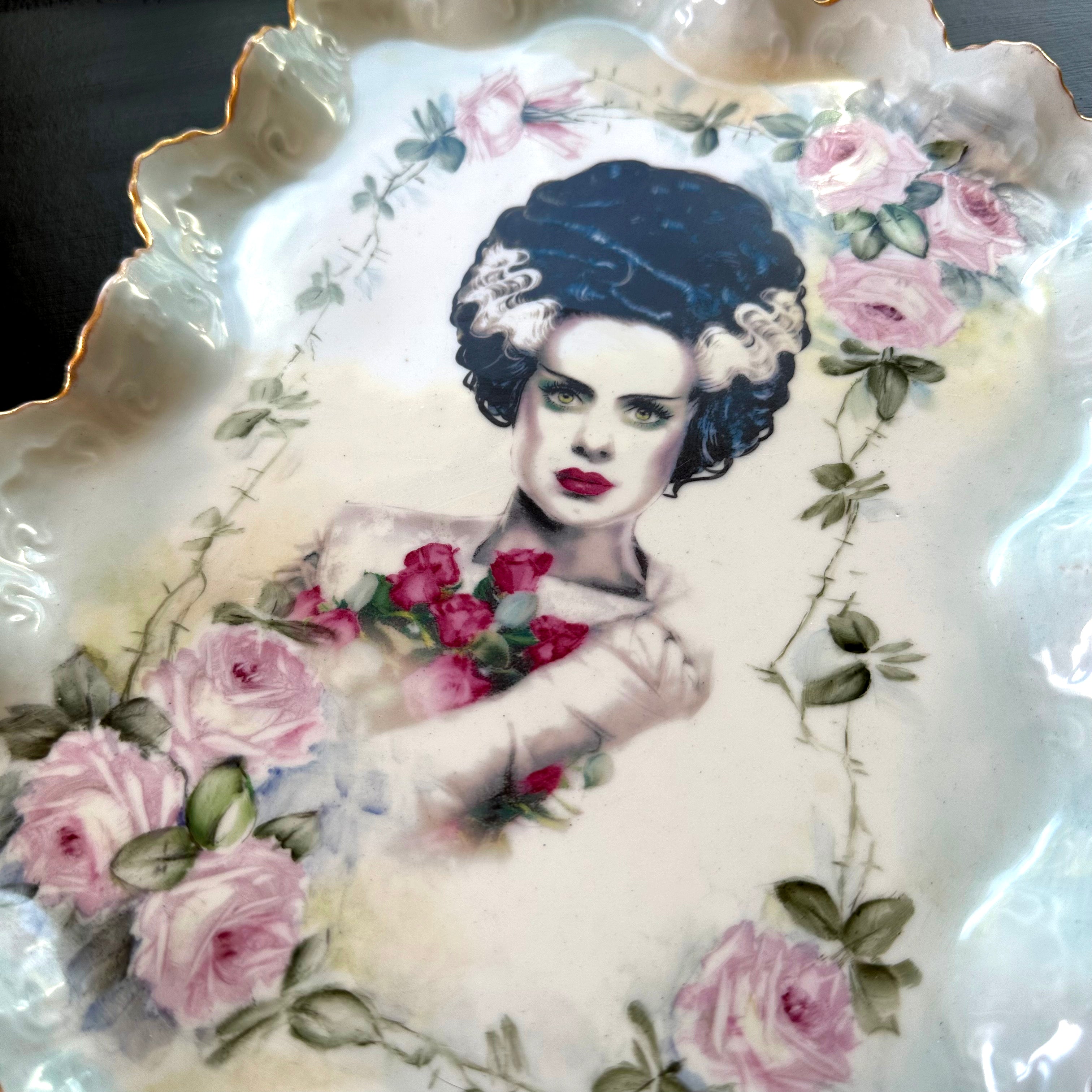 Antique Vanity Tray - Bride - Jewelry Tray