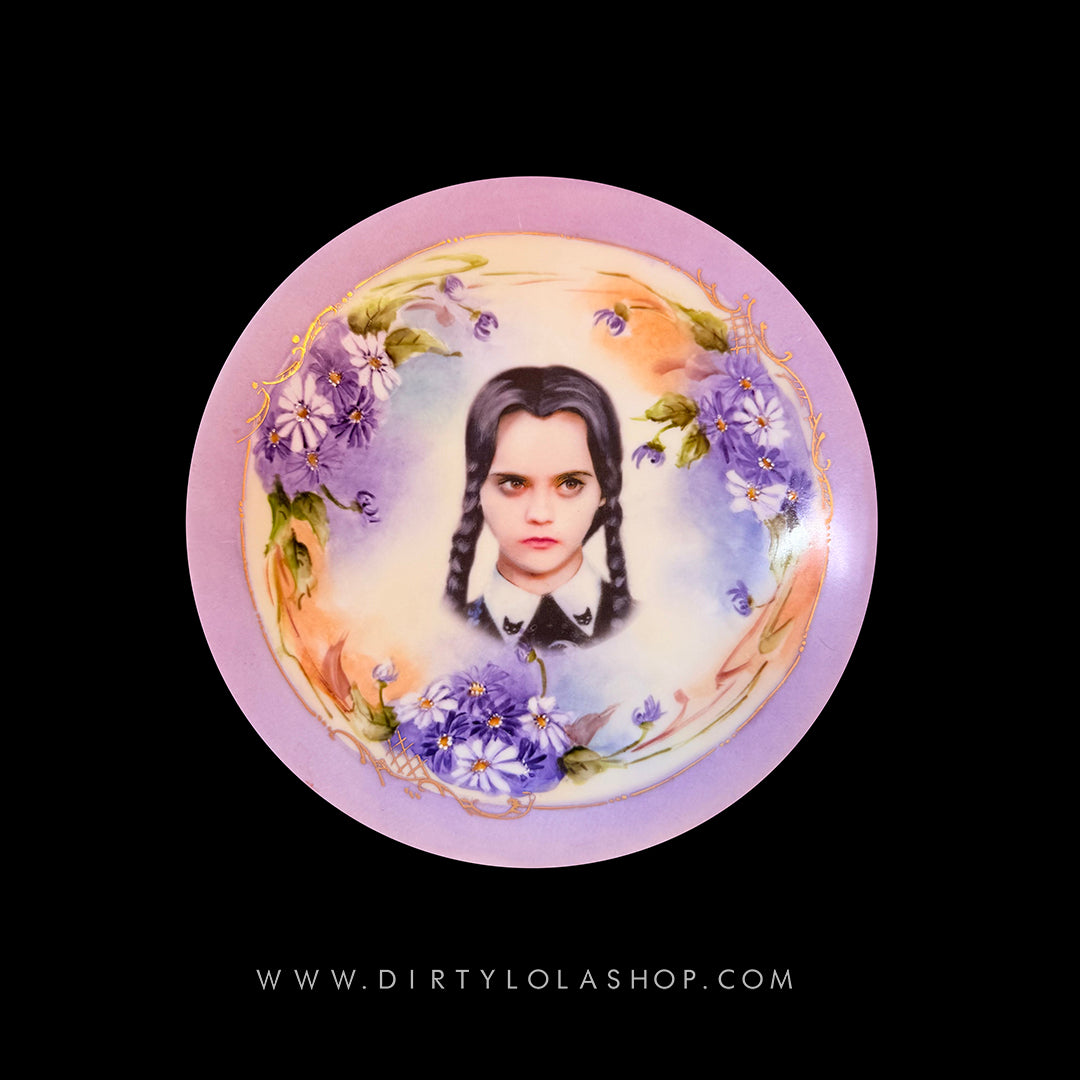 VINTAGE WEDNESDAY ART PLATE