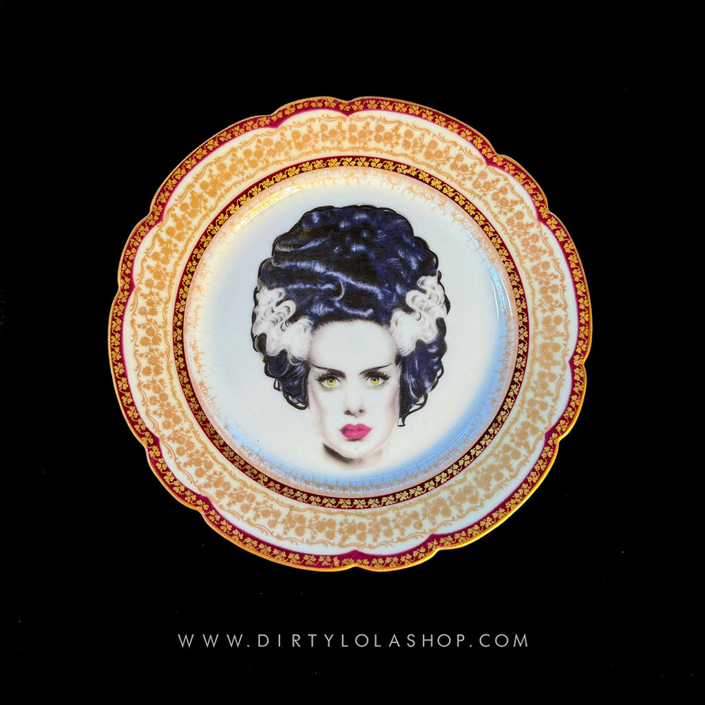 ANTIQUE BRIDE ART PLATE