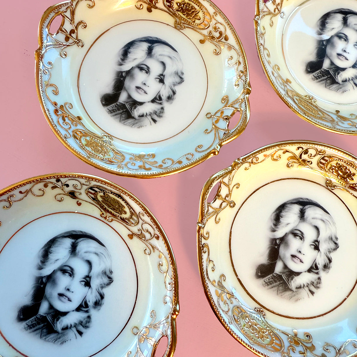 ANTIQUE TINY TRINKET DISH - MINI ALTAR TRAY - DOLLY