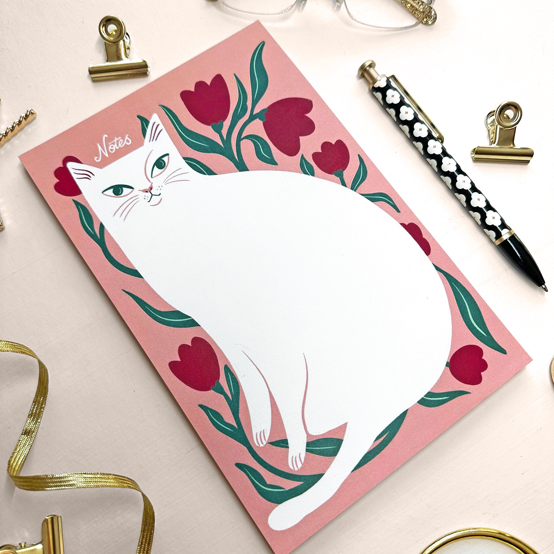 FOLK CAT - NOTEPAD