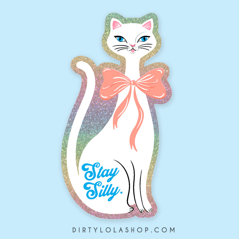 STAY SILLY CAT - PIXIE DUST STICKER