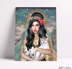 Our Lady of Rehab Art Print