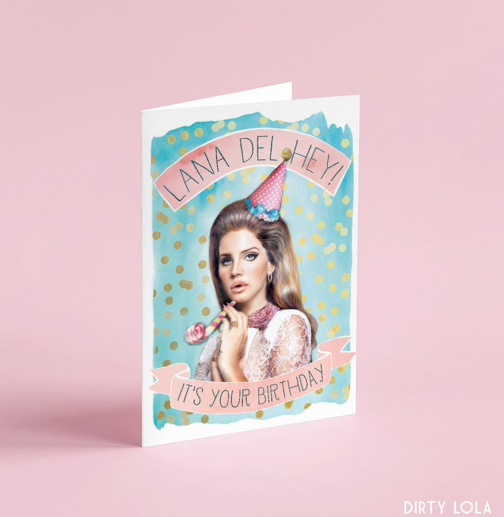 Lana Del Hey Card