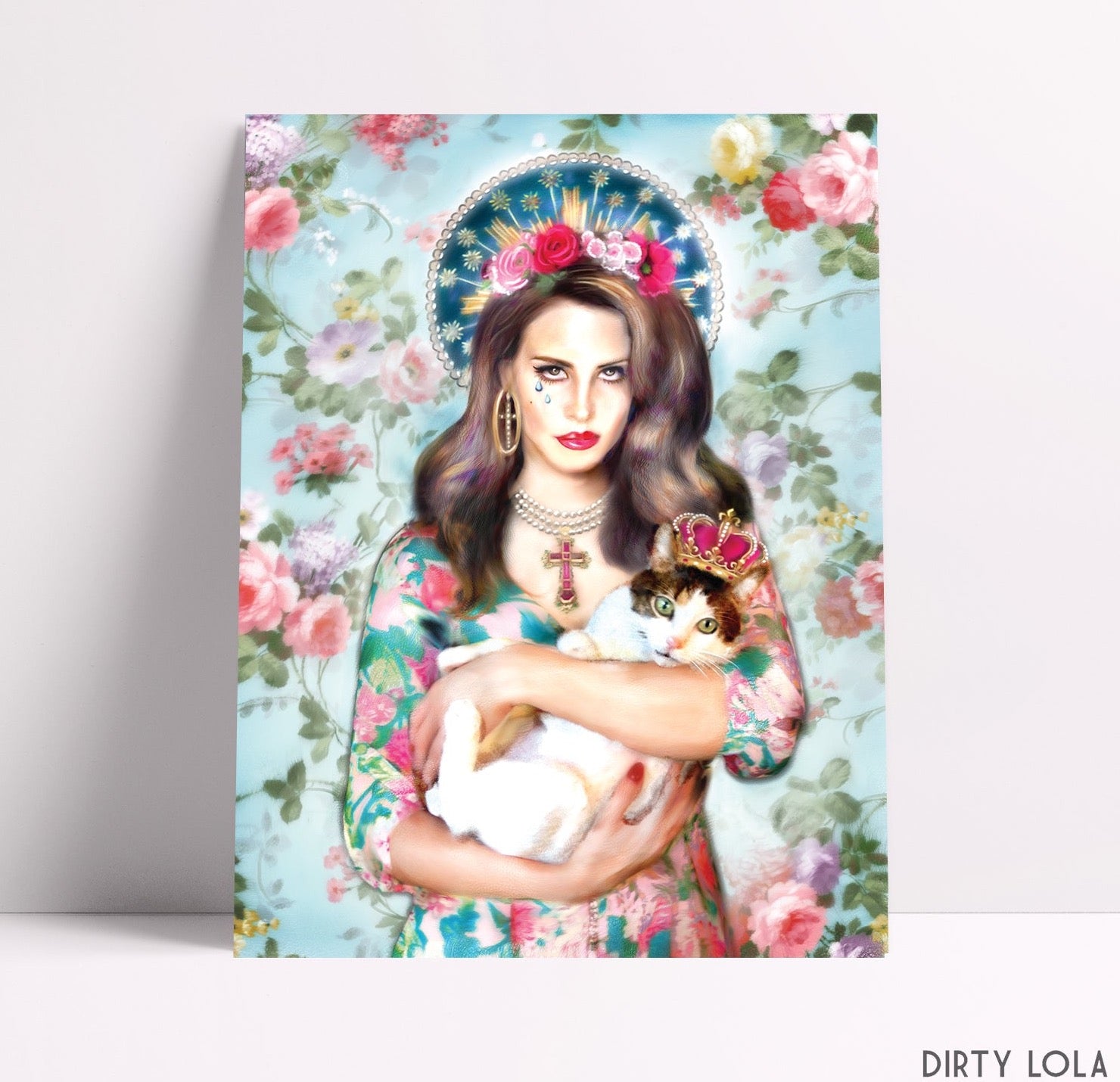 Our Lady Del Rey Art Print