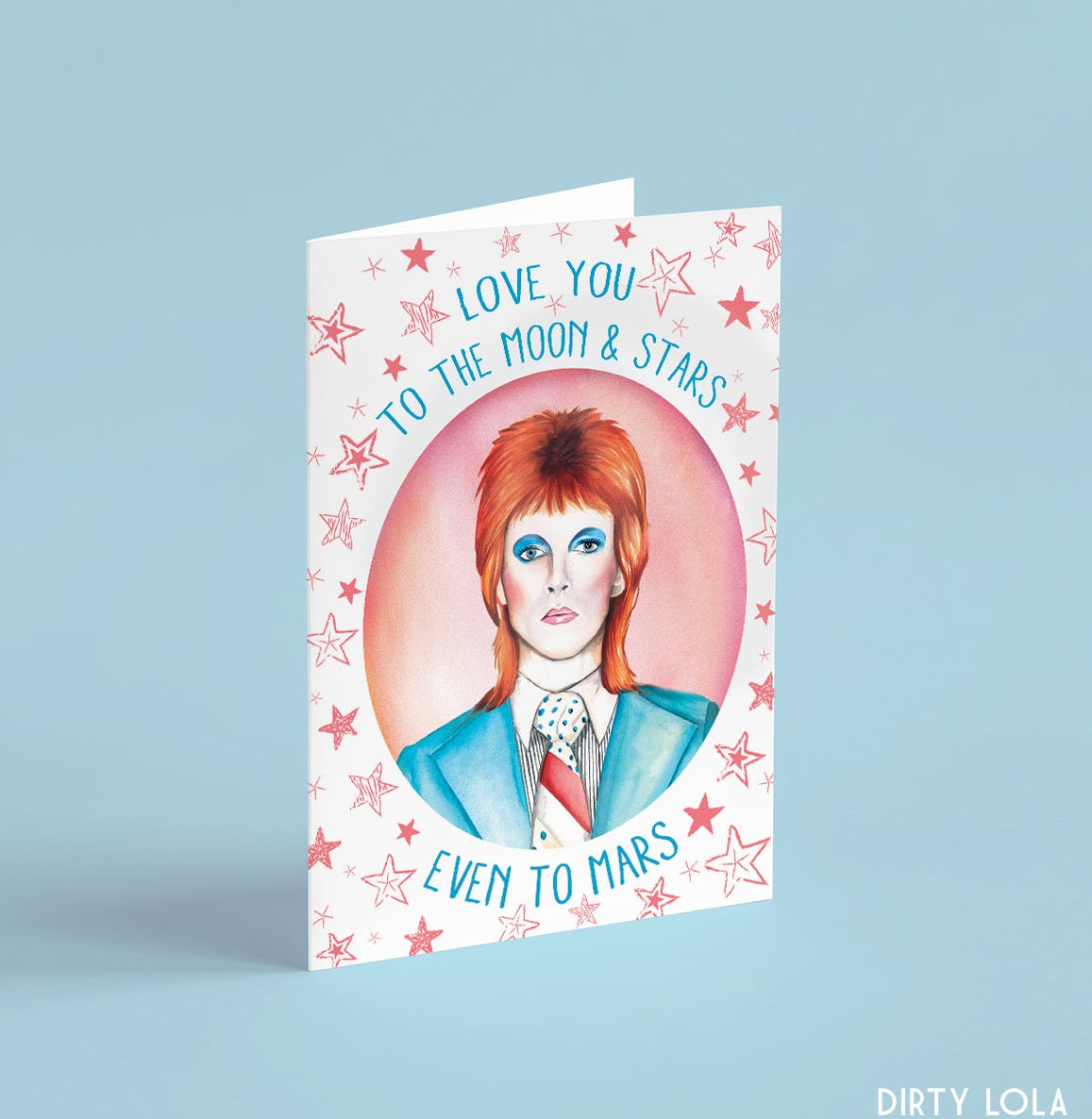 Love You To Mars Card